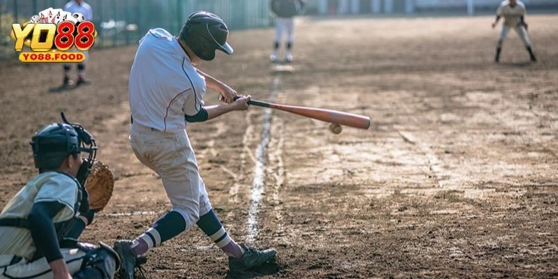 Điểm danh các kèo cược bóng chày cơ bản có mặt tại Yo88