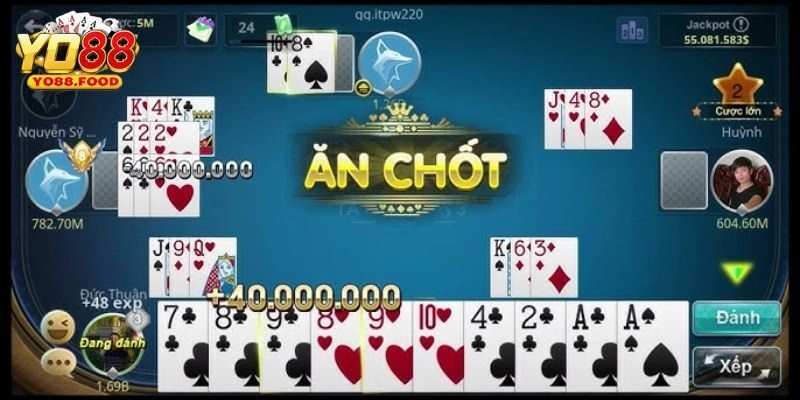 Quy trình chơi game bài tá lả